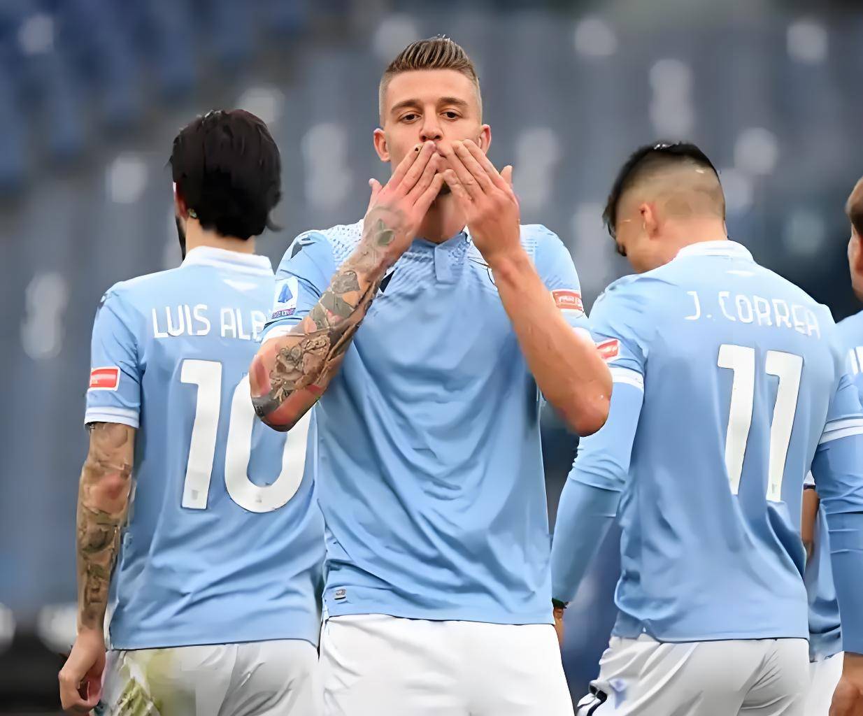 关于拉齐奥与国际米兰会师，场面激烈的信息